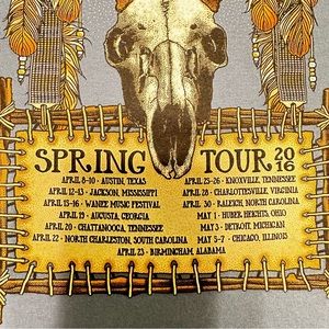 Widespread Panic 2016 Tour Shirt